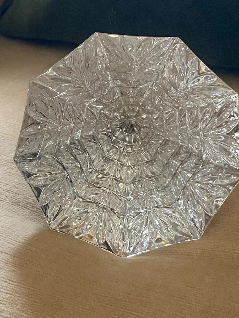 Waterford Crystal Clear Faceted Holiday Tree